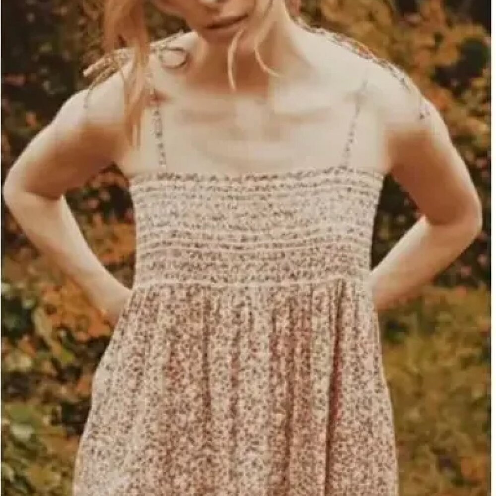 Doen Pansy Dress in Floral Calico, size M - Picture 4 of 8